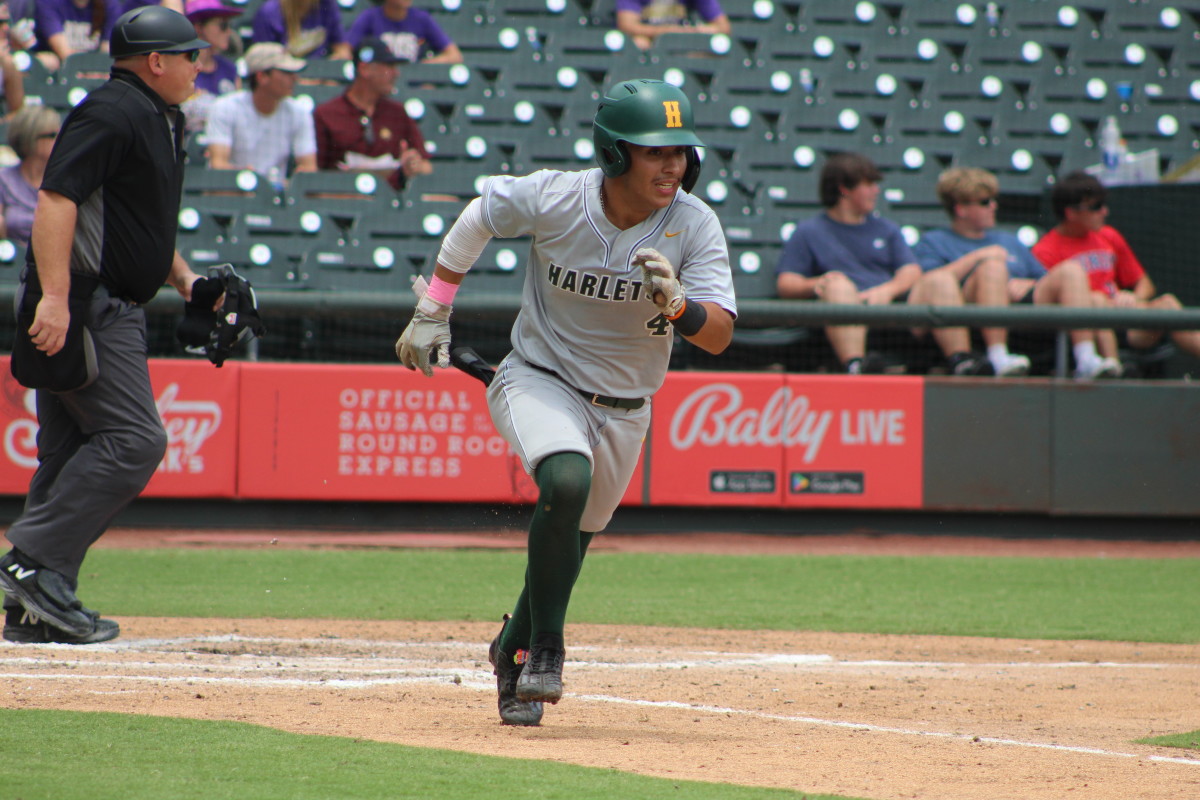 Harleton Shiner 2A UIL state championship Texas baseball playoffs 060823 Andrew McCulloch 72